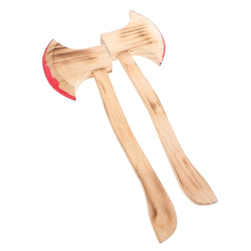 KONTONTY 2 Stück aus Holz Halloween-Cosplay-Requisiten simulierte -Dekoration Partyzubehör Streichspielzeug für Halloween Halloween-Dekore Requisiten hölzern KONTONTY 2 Stück aus Holz Halloween-Cosplay-Requisiten simulierte -Dekoration Partyzubehör Streichspielzeug für Halloween Halloween-Dekore Requisiten hölzern von KONTONTY