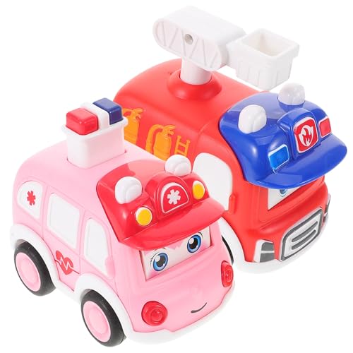 KONTONTY 2 Stück sensorisches Lernauto Auto Spielzeugauto für Jungen interaktives Kinderautospielzeug Kinderspielzeug pp von KONTONTY