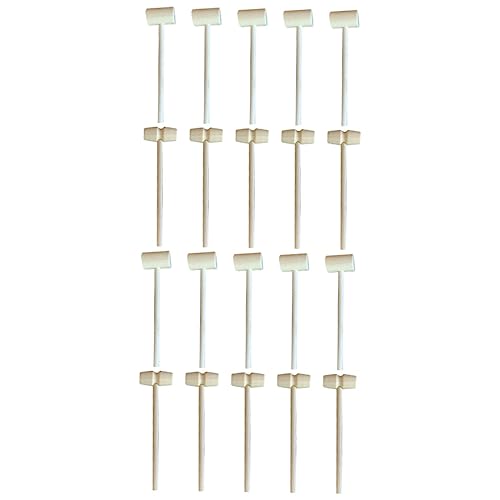 KONTONTY 20 STK Kleiner Hammer holzspielzeug Hammer holzwerkzeuge bastel Materialien Kuchenhammer Planke zappeln Gadgets Mini Kinderschlägel Hammer hölzern Beige KONTONTY 20 STK Kleiner Hammer holzspielzeug Hammer holzwerkzeuge bastel Materialien Kuchenhammer Planke zappeln Gadgets Mini Kinderschlägel Hammer hölzern Beige von KONTONTY