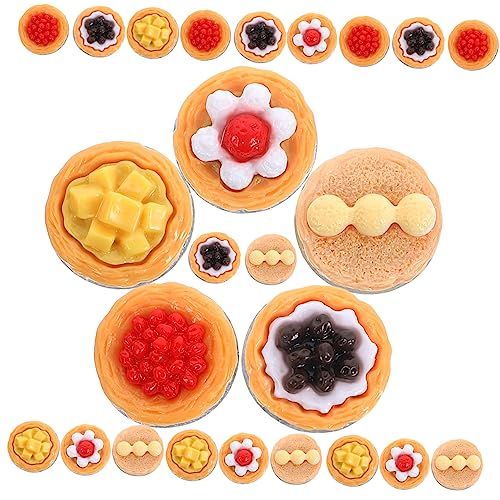 KONTONTY 20 Stck. Künstliche Egg Tart Modelle Realistische Fake Egg Tarts für Dekoration Vivid Resin Lebensmittel Requisiten für Schaufenster Fotografie und Gastronomie KONTONTY 20 Stck. Künstliche Egg Tart Modelle Realistische Fake Egg Tarts für Dekoration Vivid Resin Lebensmittel Requisiten für Schaufenster Fotografie und Gastronomie von KONTONTY