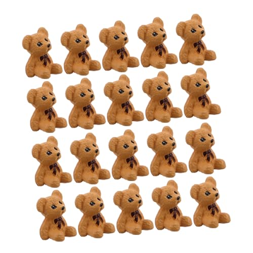 KONTONTY 20 Stück Bären Sie Puppenverzierung Tierharzornamente Bonsai-mini-bär- Harzfiguren Bären-mittelstücke Harztiere Mini-bären- Minibär Aus Harz Kleine Bären Hellbraun Harz KONTONTY 20 Stück Bären Sie Puppenverzierung Tierharzornamente Bonsai-mini-bär- Harzfiguren Bären-mittelstücke Harztiere Mini-bären- Minibär Aus Harz Kleine Bären Hellbraun Harz von KONTONTY