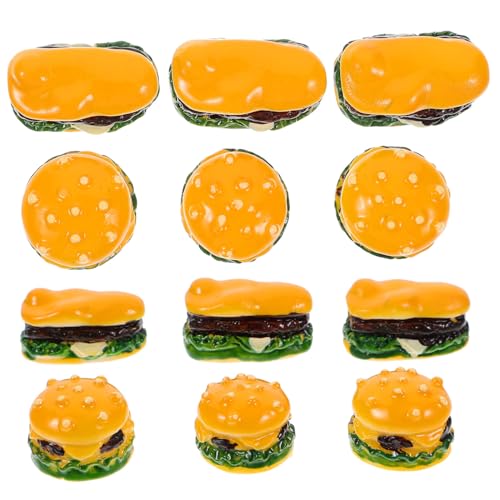 KONTONTY 20 Stück Burger Realistische Lebensmittel Dekoration für Puppenhaus DIY Fotografie Rollenspiele Mit Runden und Länglichen Hamburgern KONTONTY 20 Stück Burger Realistische Lebensmittel Dekoration für Puppenhaus DIY Fotografie Rollenspiele Mit Runden und Länglichen Hamburgern von KONTONTY