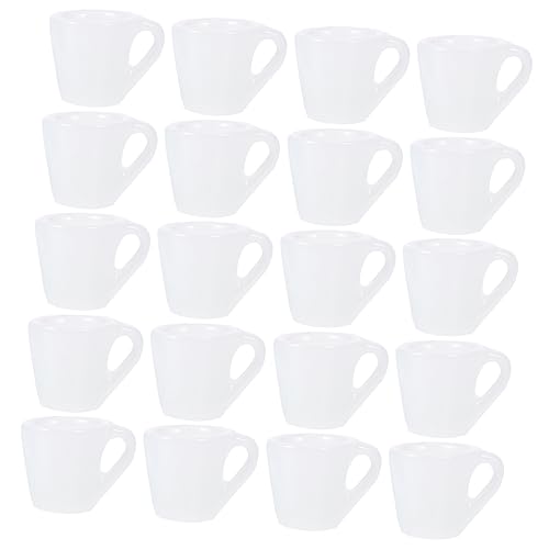 KONTONTY 20 Stück Kaffeetassen Realistische Puppenhaus Becher für Kreative Szenen und Dekoration Helle Farben Zubehör für Landschaften für Rollenspiele und Kreative Gestaltung KONTONTY 20 Stück Kaffeetassen Realistische Puppenhaus Becher für Kreative Szenen und Dekoration Helle Farben Zubehör für Landschaften für Rollenspiele und Kreative Gestaltung von KONTONTY