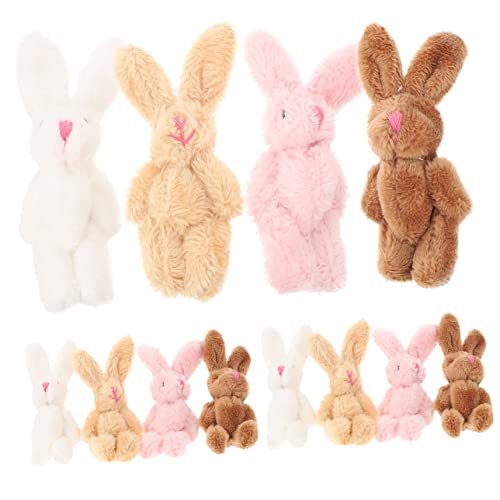 KONTONTY 20 Stück Kaninchenpuppe Plüschkaninchen ausgestopfter Hase Hasen Dekorationen Mini-Kaninchen-Plüschtier Mini Plush Bunny Kaninchen plüschtier kurzer Plüsch KONTONTY 20 Stück Kaninchenpuppe Plüschkaninchen ausgestopfter Hase Hasen Dekorationen Mini-Kaninchen-Plüschtier Mini Plush Bunny Kaninchen plüschtier kurzer Plüsch von KONTONTY