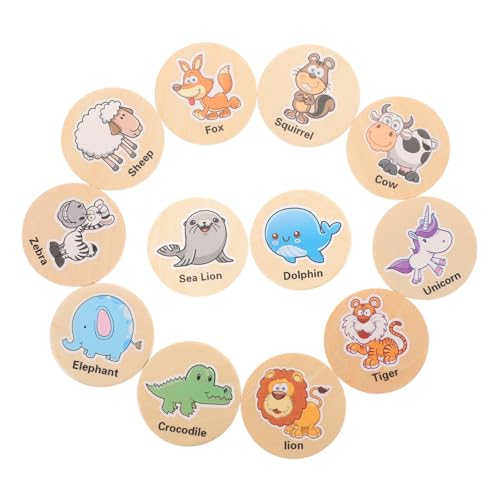 KONTONTY 20 Stück Kognitionskarten für Kleinkinder holzspielzeug kinderspiele familienspiele Memory-Spiel Speicher Kinderkartenspielzeug Montessori- für Kleinkinder hölzern KONTONTY 20 Stück Kognitionskarten für Kleinkinder holzspielzeug kinderspiele familienspiele Memory-Spiel Speicher Kinderkartenspielzeug Montessori- für Kleinkinder hölzern von KONTONTY