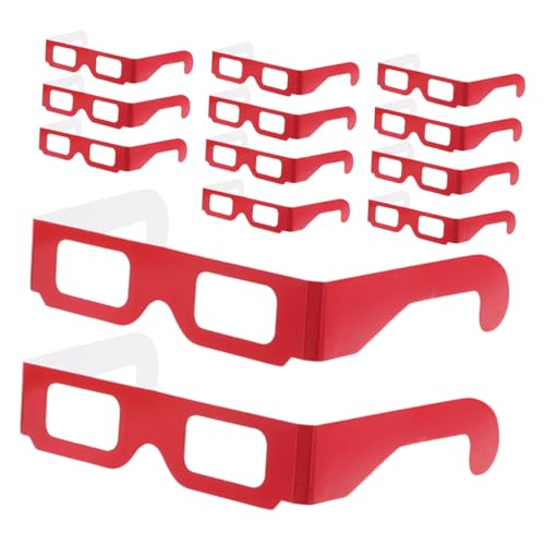 KONTONTY Party Es 3D-neonbrille 20 Stück Für Veranstaltungen Festivals Einzigartige Betrachtungsbrille KONTONTY Party Es 3D-neonbrille 20 Stück Für Veranstaltungen Festivals Einzigartige Betrachtungsbrille von KONTONTY