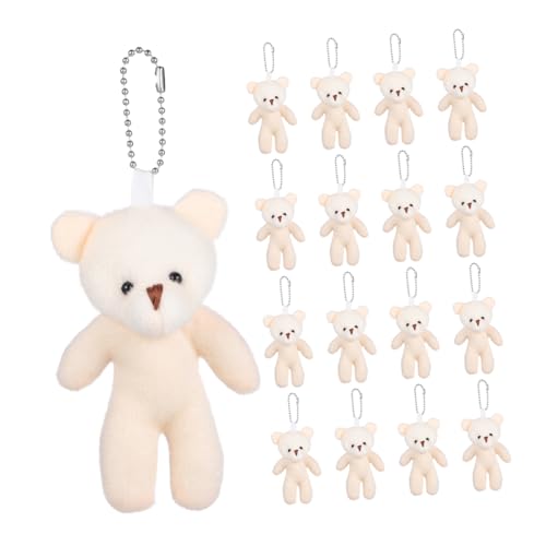 KONTONTY 20 Stück Teddybären Schlüsselanhänger Süße Bären Dekoration für Taschen Autos und Mehr Lange Anhänger aus für Partys und Anlässe KONTONTY 20 Stück Teddybären Schlüsselanhänger Süße Bären Dekoration für Taschen Autos und Mehr Lange Anhänger aus für Partys und Anlässe von KONTONTY