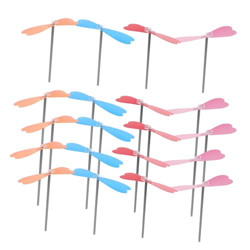 KONTONTY 20 Stück Teiliges Dragonfly Propeller aus Handbetriebene Flugspielzeuge für Sicher und Langlebig für Outdoor-aktivitäten Kreativität und Eltern-Junge Mädchen KONTONTY 20 Stück Teiliges Dragonfly Propeller aus Handbetriebene Flugspielzeuge für Sicher und Langlebig für Outdoor-aktivitäten Kreativität und Eltern-Junge Mädchen von KONTONTY