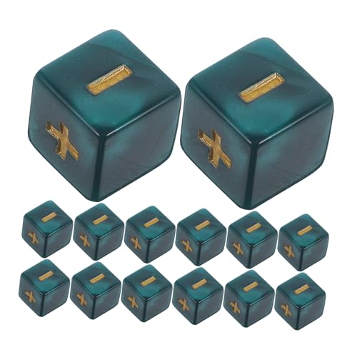 KONTONTY 20 Stück Teiliges Mathematik mit Plus und Minuszeichen Lernspielzeug für Mathematikunterricht Kreative Spiele und Gruppenaktivitäten von KONTONTY