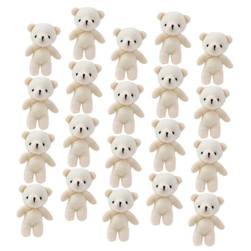 KONTONTY 20 Stück Teiliges Mini Bärenfiguren Kreative Niedliche Bärendesigns Verarbeitung Multifunktionale Anhänger als Schlüsselanhänger und Gepäckanhänger Langlebig und Detailreich KONTONTY 20 Stück Teiliges Mini Bärenfiguren Kreative Niedliche Bärendesigns Verarbeitung Multifunktionale Anhänger als Schlüsselanhänger und Gepäckanhänger Langlebig und Detailreich von KONTONTY