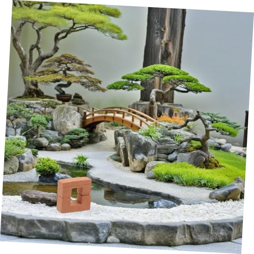 KONTONTY 20 Stück Teiliges Mini Ziegelsteine für Modellbau Realistische Kleine Bausteine für DIY Miniaturhäuser Kreatives Bastelprojekt Robustes Material für Puppenhaus Garten Dekoration KONTONTY 20 Stück Teiliges Mini Ziegelsteine für Modellbau Realistische Kleine Bausteine für DIY Miniaturhäuser Kreatives Bastelprojekt Robustes Material für Puppenhaus Garten Dekoration von KONTONTY