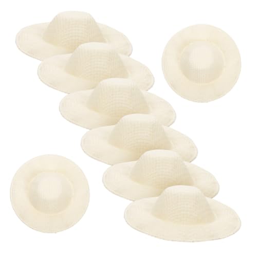 KONTONTY 20 Stück Teiliges Miniatur Strohhüte für Puppen DIY Bastelaccessoires Kleine Gewebte Hüte für Dekoration für und Kreative Projekte KONTONTY 20 Stück Teiliges Miniatur Strohhüte für Puppen DIY Bastelaccessoires Kleine Gewebte Hüte für Dekoration für und Kreative Projekte von KONTONTY