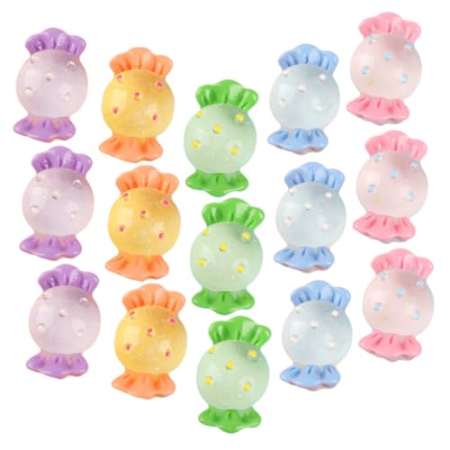 KONTONTY 20 Stück Teiliges Resin Candy Embellishments Realistische Bunte Fake Candy Modelle Dekorative Simulation für Fotografie Requisiten DIY Bastelbedarf und Puppenhausdeko Gemischte KONTONTY 20 Stück Teiliges Resin Candy Embellishments Realistische Bunte Fake Candy Modelle Dekorative Simulation für Fotografie Requisiten DIY Bastelbedarf und Puppenhausdeko Gemischte von KONTONTY