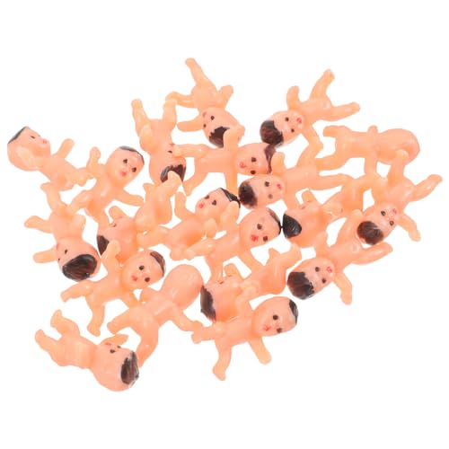 KONTONTY 20 Stück Teiliges Set Mini Puppen Kunststoff für Shower Dekoration für Kinderzimmer und Eltern Junge Mädchen Spiele Sicher und Langlebig KONTONTY 20 Stück Teiliges Set Mini Puppen Kunststoff für Shower Dekoration für Kinderzimmer und Eltern Junge Mädchen Spiele Sicher und Langlebig von KONTONTY