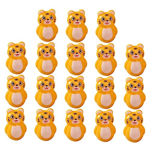 KONTONTY 20 Stück Teiliges Tiger Niedliches Tiger für Wohnzimmer Schlafzimmer Büro Mehr Robustes Langlebiges Design für Stundenlangen Spaß und Kreative Dekoration von KONTONTY
