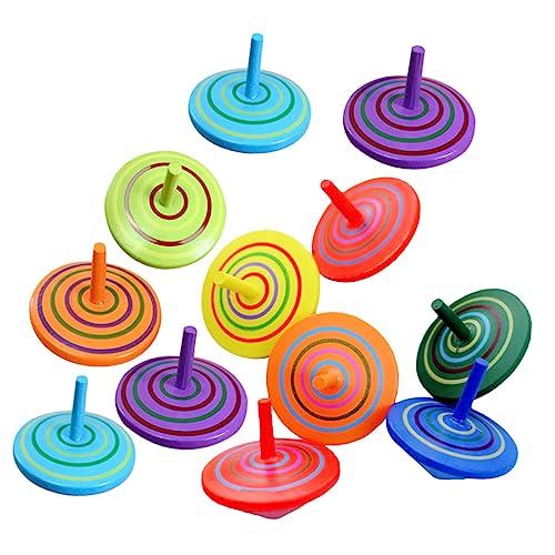 KONTONTY 20 Stück hölzerner Kreisel holzspielzeug Funny Toys holzkreisel Kinderspielzeug mit rotierendem Oberteil spielzeuge Top- tragbares Kinderspielzeug KONTONTY 20 Stück hölzerner Kreisel holzspielzeug Funny Toys holzkreisel Kinderspielzeug mit rotierendem Oberteil spielzeuge Top- tragbares Kinderspielzeug von KONTONTY