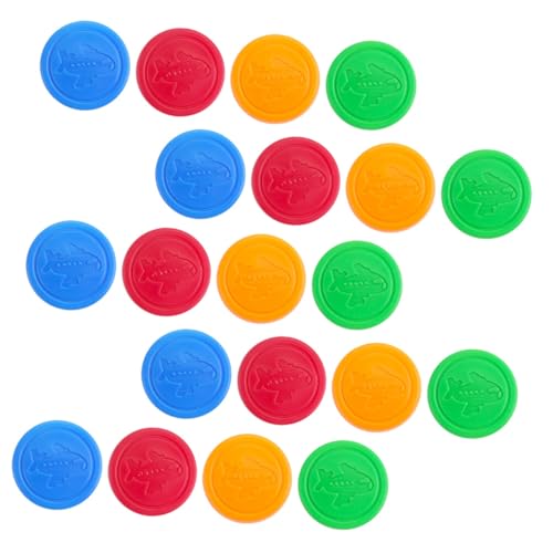 KONTONTY Fliegende Schachfiguren 20-teiliges Set Pp-Material 4 cm Ideal Für Die Unterhaltung Von Kindern Und Zum Erlernen Der Entscheidungsfindung von KONTONTY