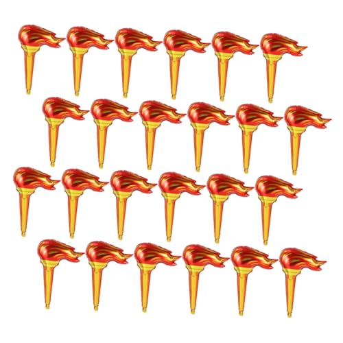 KONTONTY 2024 100 Stück Aufblasbare Fackel Party Flamme Ballons Handheld Mittelalterliche Dekorationen Blow Competition Fun Aufblasbare Sportfackel Aufblasbare Flamme Fackel Ballons Feuer KONTONTY 2024 100 Stück Aufblasbare Fackel Party Flamme Ballons Handheld Mittelalterliche Dekorationen Blow Competition Fun Aufblasbare Sportfackel Aufblasbare Flamme Fackel Ballons Feuer von KONTONTY