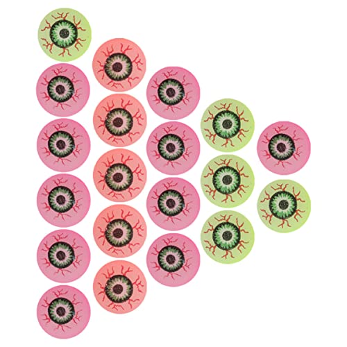 KONTONTY 20pcs Halloween Augapfel Bouncy Bälle Bunte Scary Lichter Decor Party Spielzeug Für Hause KONTONTY 20pcs Halloween Augapfel Bouncy Bälle Bunte Scary Lichter Decor Party Spielzeug Für Hause von KONTONTY
