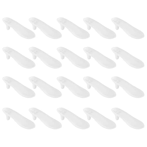 KONTONTY 20St Schuhbasis doll Accessories puppenschuhe Puppenaccessoires Puppen Schuhsohlen schuhsenkel klein Überraschung Puppenzubehör selber Machen High Heels Sohlen Plastik Weiß KONTONTY 20St Schuhbasis doll Accessories puppenschuhe Puppenaccessoires Puppen Schuhsohlen schuhsenkel klein Überraschung Puppenzubehör selber Machen High Heels Sohlen Plastik Weiß von KONTONTY