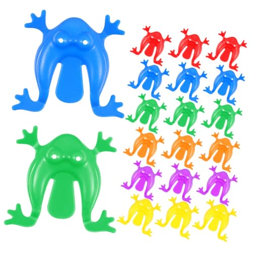 KONTONTY 20St kreatives interaktives Interactive Toys Frosch-Pullover- Frosch-Spiel Finger drücken Frösche farbige Frösche von KONTONTY