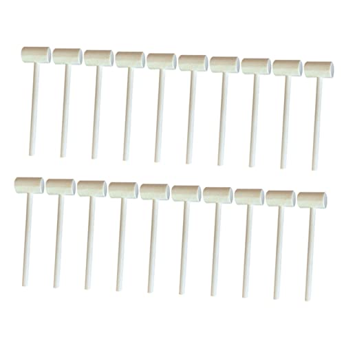 KONTONTY 20 Stück Mini-hämmer Aus Massivholz Kreatives Lernspielzeug Für Kinder KONTONTY 20 Stück Mini-hämmer Aus Massivholz Kreatives Lernspielzeug Für Kinder von KONTONTY