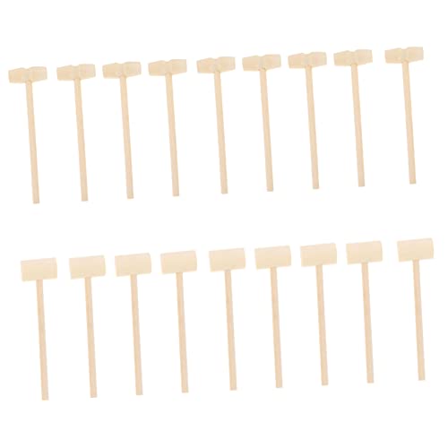 KONTONTY 20Stücke Mini Holz Hämmer Hammer für Lotteriespiele Goldene Eier und Bauaktivitäten Lustige Holzspielzeuge für Jungen für Kreative Spielstunden KONTONTY 20Stücke Mini Holz Hämmer Hammer für Lotteriespiele Goldene Eier und Bauaktivitäten Lustige Holzspielzeuge für Jungen für Kreative Spielstunden von KONTONTY