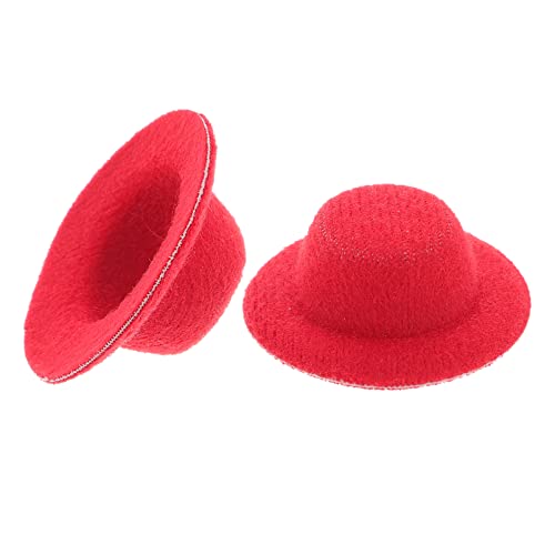 KONTONTY 20Stücke Stoffhut Teiliges Puppen Accessoire Bunten Farben Kreative Bastelprojekte Fotografie Und Für Besonderen Anlässen von KONTONTY