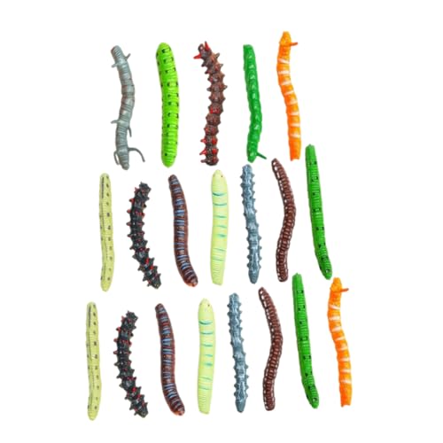 KONTONTY 20st Insektenmodell Gecko- Zum Klettern An Der Wand Insektensammelkäfige Realistische Fehler Regenwürmer Gefälschte Figuren Gefälschte Fliegen Fischwürmer Plastik KONTONTY 20st Insektenmodell Gecko- Zum Klettern An Der Wand Insektensammelkäfige Realistische Fehler Regenwürmer Gefälschte Figuren Gefälschte Fliegen Fischwürmer Plastik von KONTONTY