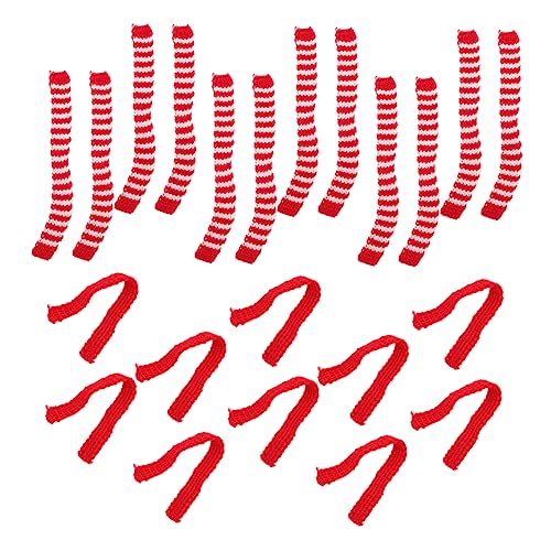 KONTONTY 20 Stück Kreative Mini-schals – Neon-Party-Dekorationen Für Themenpartys von KONTONTY