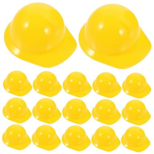 KONTONTY 20stücke Miniatur Bauhüte Dekorative Sicherheitshelme Modell Haustierhelme Dekoration Puppenhüte KONTONTY 20stücke Miniatur Bauhüte Dekorative Sicherheitshelme Modell Haustierhelme Dekoration Puppenhüte von KONTONTY