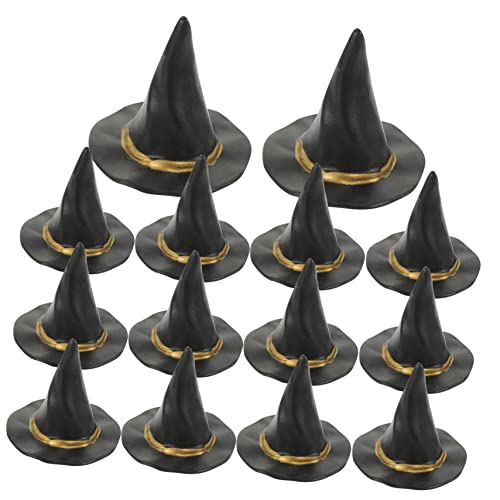 KONTONTY 24 Stück Miniaturisierte Hexenhüte für Puppenhäuser Halloween Deko Zubehör für DIY Projekte Kreative Bastelideen und Kindergeburtstagsfeiern für Stimmungsvolle Halloween KONTONTY 24 Stück Miniaturisierte Hexenhüte für Puppenhäuser Halloween Deko Zubehör für DIY Projekte Kreative Bastelideen und Kindergeburtstagsfeiern für Stimmungsvolle Halloween von KONTONTY
