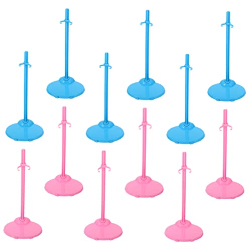KONTONTY 24 Stück Puppenständer Farbige Figurenhalter für Modelle Stabiler Displayständer für Regal oder Tisch Kreative Präsentation von Puppen und Figuren KONTONTY 24 Stück Puppenständer Farbige Figurenhalter für Modelle Stabiler Displayständer für Regal oder Tisch Kreative Präsentation von Puppen und Figuren von KONTONTY