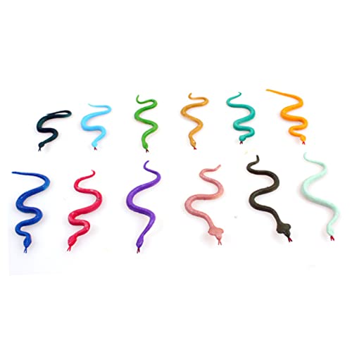 KONTONTY 24 Stück Teiliges Bunte Schlangen Kreatives Stress Relief für Partys und Festivals Farbe Zufällig aus Sicherem Zufällige Farbe Zufällige Farbe KONTONTY 24 Stück Teiliges Bunte Schlangen Kreatives Stress Relief für Partys und Festivals Farbe Zufällig aus Sicherem Zufällige Farbe Zufällige Farbe von KONTONTY