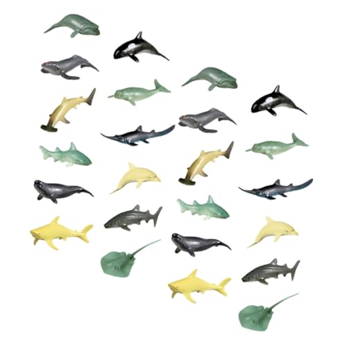 KONTONTY 24Stücke Teiliges von Tieren Künstliche Fische Figuren aus Stabilem für Aquarien und Pädagogische Zwecke Realistische Dekoration für Unterwasserwelten KONTONTY 24Stücke Teiliges von Tieren Künstliche Fische Figuren aus Stabilem für Aquarien und Pädagogische Zwecke Realistische Dekoration für Unterwasserwelten von KONTONTY