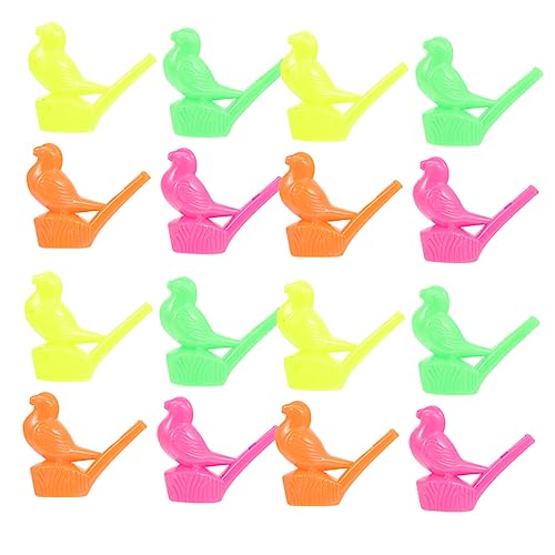 KONTONTY Cartoon-vogelpfeifenspielzeug 24 Stück Für Kinder Rutschpfeifen Kunststoff Vogelpfeifen Musikinstrument Spielzeug Zufällige Farbe von KONTONTY