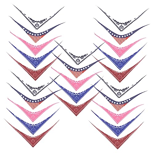 KONTONTY 25 Stück Dreieckiges Handtuchset Dinosaurier kleines Bandana Miniaturen Figuren kuschelig cutermesserser Tierpuppen dekoring Miniaturhut für Weihnachten Wollschals Stoff KONTONTY 25 Stück Dreieckiges Handtuchset Dinosaurier kleines Bandana Miniaturen Figuren kuschelig cutermesserser Tierpuppen dekoring Miniaturhut für Weihnachten Wollschals Stoff von KONTONTY