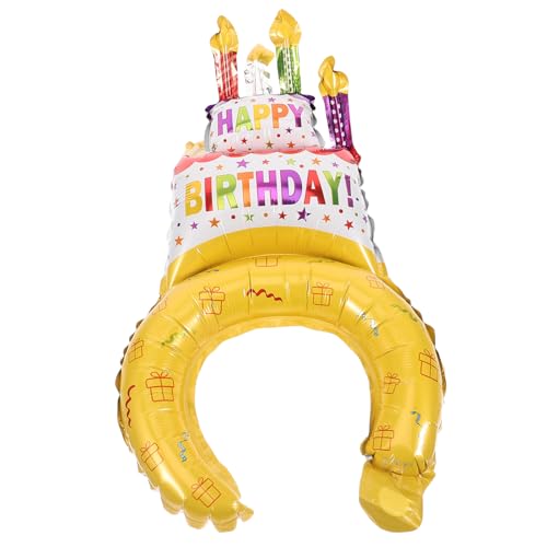 KONTONTY 25 Stück Haarband Geburtstagsdeko für Aufblasbares Kopfschmuck Party Accessoires für Unvergessliche Fotos und Geburtstagsfeiern KONTONTY 25 Stück Haarband Geburtstagsdeko für Aufblasbares Kopfschmuck Party Accessoires für Unvergessliche Fotos und Geburtstagsfeiern von KONTONTY