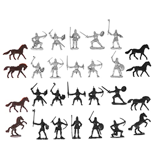 KONTONTY Spielzeug Soldat Set 12 Männer 8 Pferde 8 Kavalleristen Männer Figuren Für Jungen Mädchen KONTONTY Spielzeug Soldat Set 12 Männer 8 Pferde 8 Kavalleristen Männer Figuren Für Jungen Mädchen von KONTONTY