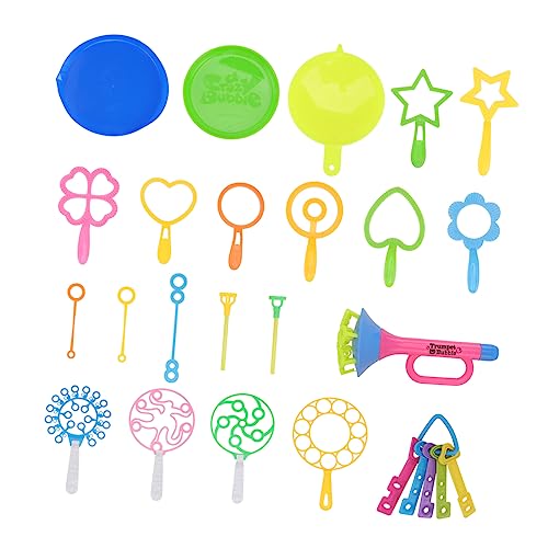 KONTONTY 29 Stück 1 Satz Bubble Stick Set Seifenblasenmacher KONTONTY 29 Stück 1 Satz Bubble Stick Set Seifenblasenmacher von KONTONTY