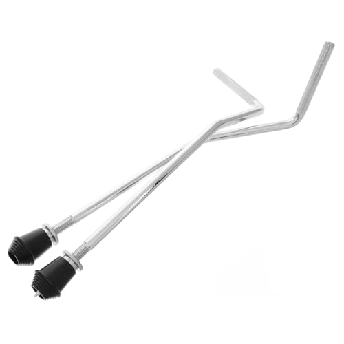 KONTONTY 2St Galvanisierter Tom-Beinständer Schlagzeug Zubehörteile Schlagzeugbein Schlagzeug Standfuß Trommelbeine aus Metall Trommelstützständer-Halterung Rostfreier Stahl Silver KONTONTY 2St Galvanisierter Tom-Beinständer Schlagzeug Zubehörteile Schlagzeugbein Schlagzeug Standfuß Trommelbeine aus Metall Trommelstützständer-Halterung Rostfreier Stahl Silver von KONTONTY