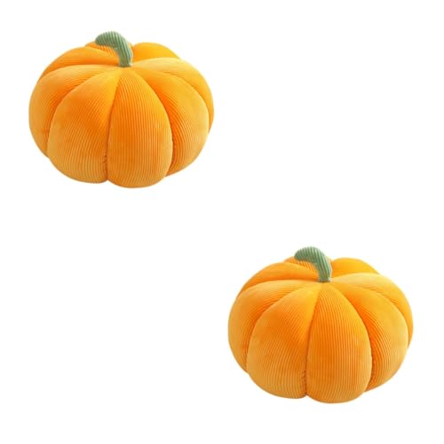 KONTONTY 2St Kürbis Kissen Kürbiskissen Plüsch Kürbis Stofftier Halloween Pillow Halloween plüsch Halloween Kissen Halloween deko gefülltes Plüschkissen für Freundin PP Baumwolle KONTONTY 2St Kürbis Kissen Kürbiskissen Plüsch Kürbis Stofftier Halloween Pillow Halloween plüsch Halloween Kissen Halloween deko gefülltes Plüschkissen für Freundin PP Baumwolle von KONTONTY