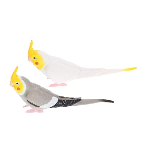 KONTONTY Papagei Vogel Stofftier Lebensechte Simulation Papagei Modell Für von KONTONTY
