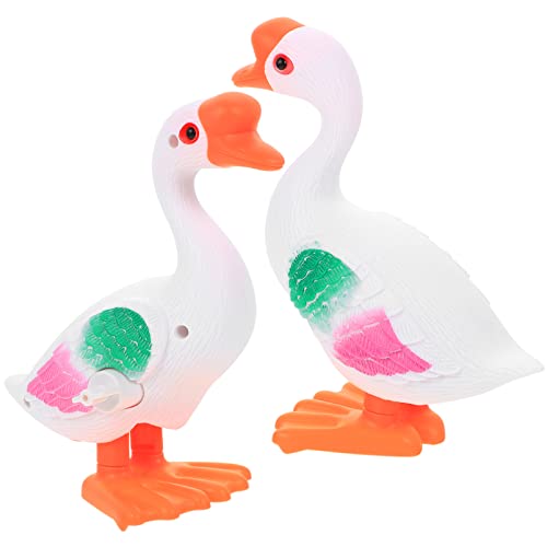KONTONTY 2St Uhrwerk Gans für kinderspielzeug spielzeuge für Pädagogisches Kid Toys Uhrwerkspielzeug Kunststoff erleuchten Abs KONTONTY 2St Uhrwerk Gans für kinderspielzeug spielzeuge für Pädagogisches Kid Toys Uhrwerkspielzeug Kunststoff erleuchten Abs von KONTONTY