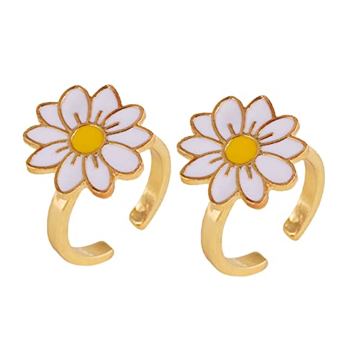 KONTONTY 2Stücke Drehbarer Ring für Teiliges Verstellbar und Leicht Entzückendes Stressspielzeug zur Angstreduzierung für Unterwegs Einzigartiges Design für Laune KONTONTY 2Stücke Drehbarer Ring für Teiliges Verstellbar und Leicht Entzückendes Stressspielzeug zur Angstreduzierung für Unterwegs Einzigartiges Design für Laune von KONTONTY