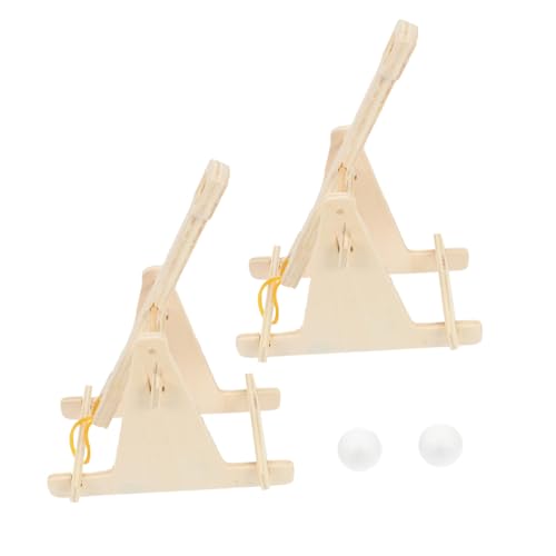 KONTONTY 2Stücke Montagekatapult Kit für Teiliges Stem Lernspielzeug DIY Modell für Wissenschaftsprojekte Fördert Analytische Fähigkeiten und Kreativität für Schulprojekte KONTONTY 2Stücke Montagekatapult Kit für Teiliges Stem Lernspielzeug DIY Modell für Wissenschaftsprojekte Fördert Analytische Fähigkeiten und Kreativität für Schulprojekte von KONTONTY