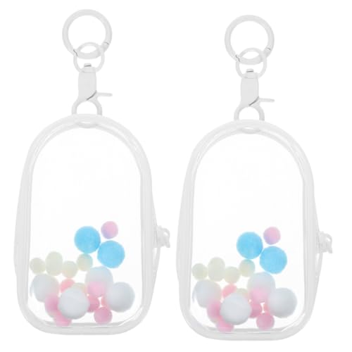 KONTONTY 2Stücke PVC Transparente Figuren Display Hochtransparentes Aufbewahrungsetui für Puppen Mini Storage mit Schlüsselanhänger Staubdicht und Vielseitig KONTONTY 2Stücke PVC Transparente Figuren Display Hochtransparentes Aufbewahrungsetui für Puppen Mini Storage mit Schlüsselanhänger Staubdicht und Vielseitig von KONTONTY