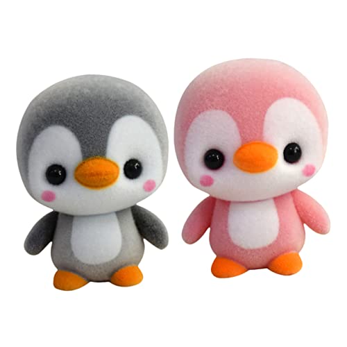 KONTONTY 2Stücke Plüsch Pinguin Weiche Pinguin Puppen für Kuscheltier für Spiele und Dekoration Fördert Lernspaß mit Tierformen KONTONTY 2Stücke Plüsch Pinguin Weiche Pinguin Puppen für Kuscheltier für Spiele und Dekoration Fördert Lernspaß mit Tierformen von KONTONTY