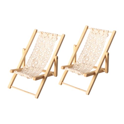 KONTONTY 2Stücke Strandstuhl Aus Langlebigem Material Für Schaufenster Und Partydekoration Hochsimuliert von KONTONTY
