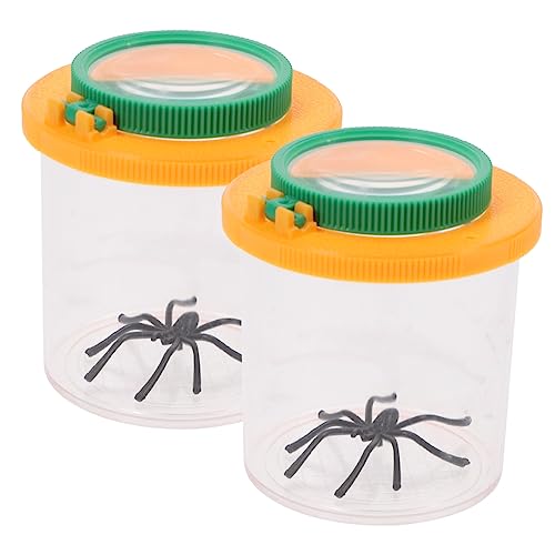 KONTONTY 2er-Box Beobachtungsbox Für Insekten Stabheuschrecke Schmetterlings-kit Insektenset Für Lupe Raketenwerfer Für Bug-viewer Für Fernglas Acryl KONTONTY 2er-Box Beobachtungsbox Für Insekten Stabheuschrecke Schmetterlings-kit Insektenset Für Lupe Raketenwerfer Für Bug-viewer Für Fernglas Acryl von KONTONTY